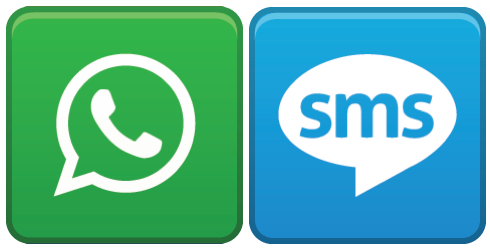 WhatsApp sta eliminando gli SMS, - 75% in 5 anni