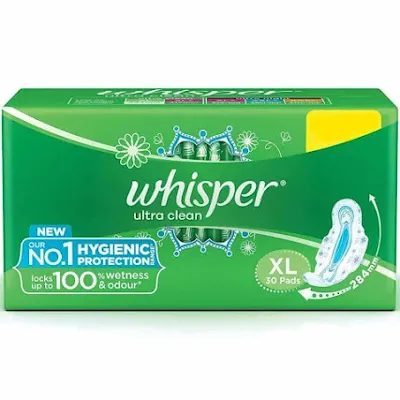 Whisper Ultra Clean Xl 44 Pc - 50 pcs