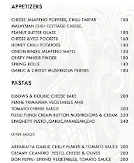 The Hungry Panda menu 4