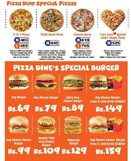 The Pizza Dine menu 1