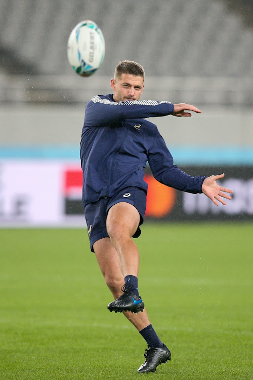 Willie le Roux brings vast experience to the Springbok back three.