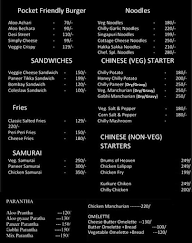 The Baithak Cafe menu 1