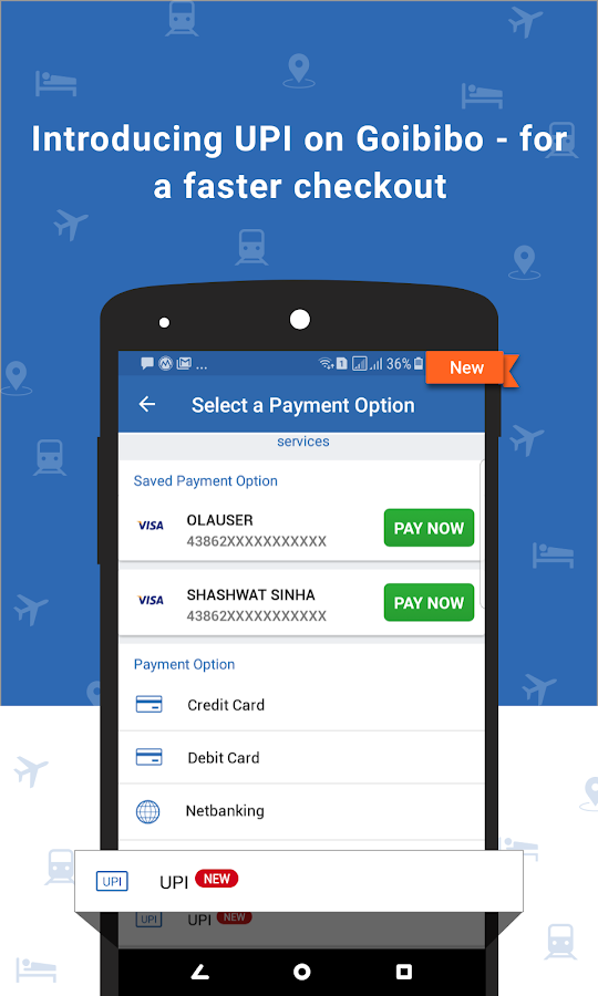 Goibibo - Flight Hotel Bus Car IRCTC Booking App - Android