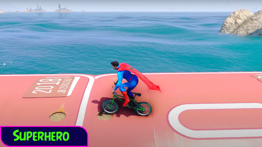 Screenshot Superhero BMX Cycle Race