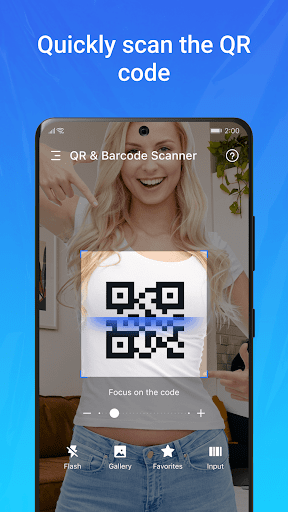 Screenshot QR & Barcode Scanner