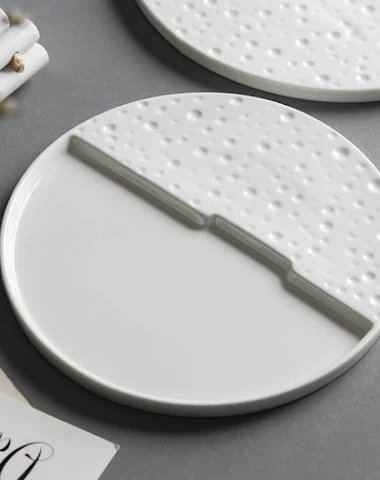 Creatief wit keramiek servies voor - 3