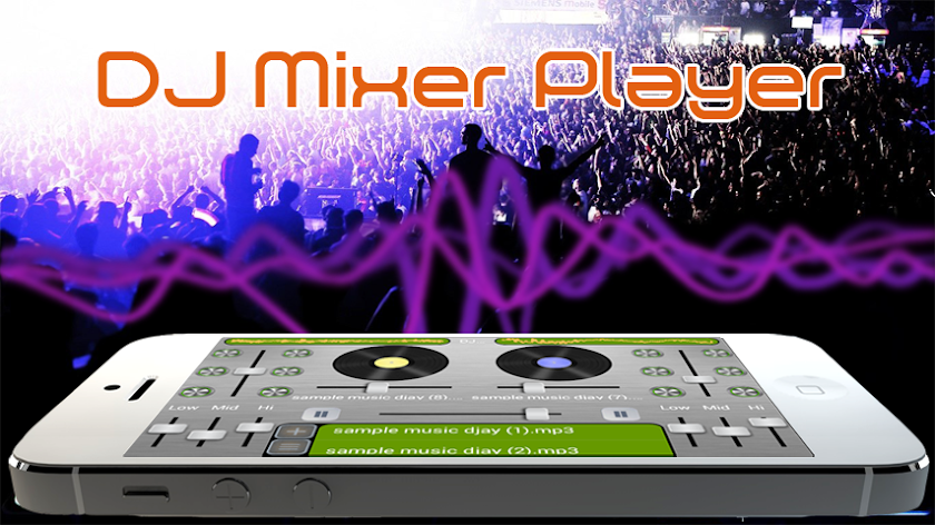 DJ Mixer Player Screen 1