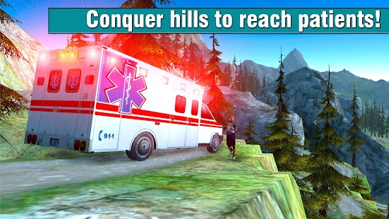 Hill Climb: Ambulance Driver Screenshots 10