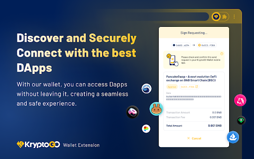 KryptoGO - Crypto & NFT Wallet Extension