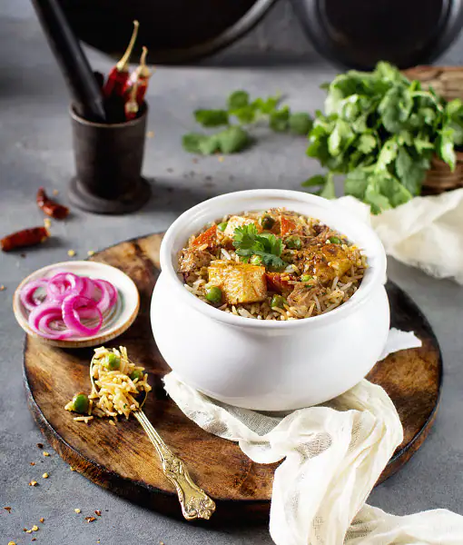 Hyderabadi Veg Dumpukht Biryani (350gm)