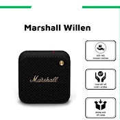 Loa Bluetooth Marshall Willen Phiên Bản Mới Chính Hãng, Loa Không Dây Mini Bass Nhạc Cùng Âm Thanh Đỉnh Cao Siêu Hay