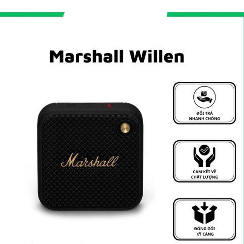 Loa Bluetooth Marshall Willen Phiên Bản Mới Chính Hãng, Loa Không Dây Mini Bass Nhạc Cùng Âm Thanh Đỉnh Cao Siêu Hay