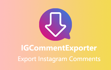 Save IG Comment - Export Instagram Comments Preview image 0