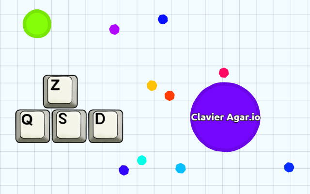 Agar.io au clavier