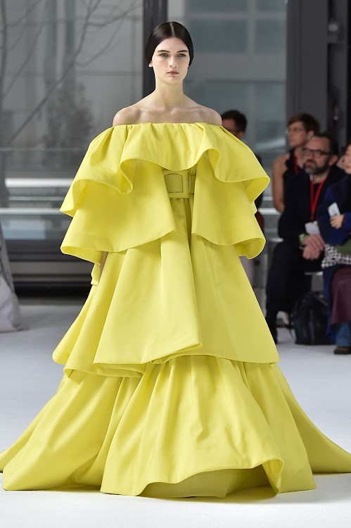 A look by Carolina Herrera.