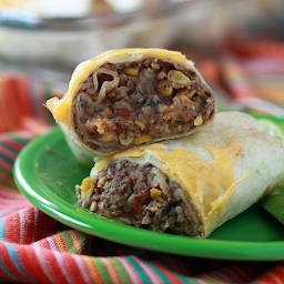 Bean & Cheddar Burrito (Vegetarian)