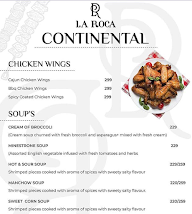 La Roca Cafe menu 6