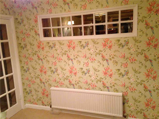 Redecorate hall, strip, paint and re paper.