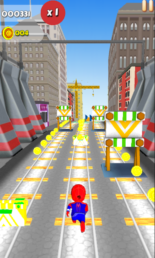   Spider Subway Surfers- 스크린샷 