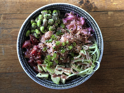 Blowfish's CBD-infused poké bowl.