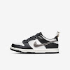 gs dunk low se off noir / summit white / metallic gold star / metallic pewter