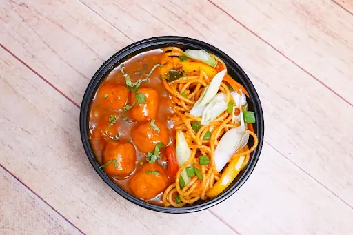 Hot And Sweet Noodles With Chilli Poppers