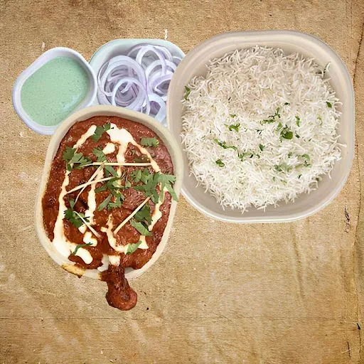 Purani Dilli Chicken With Rice/Roti