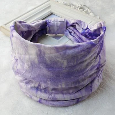 Bandeaux rétro tie-dye