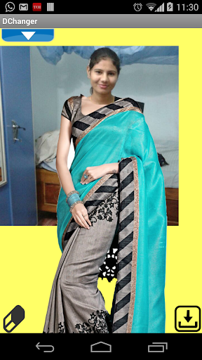 Sexy Women Saree Photo Shoot