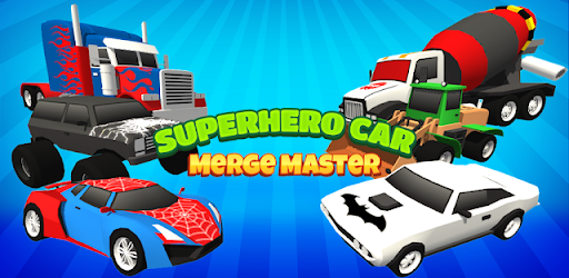 Superhero Car Merge Battle