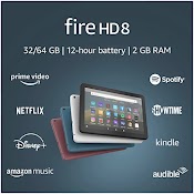 Máy Tính Bảng Kindle Fire Hd 8 - 2020 [Tặng Kèm Túi Chống Sốc]