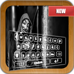 Anonymous Live Emoji Keyboard - náhled