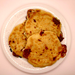 Chicken and Cheese Pupusas