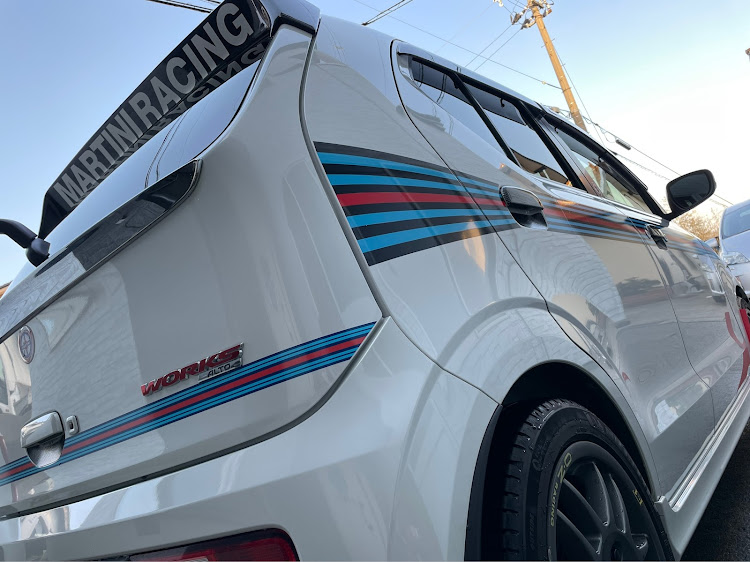 アルトワークスのドライブ・マルティニレーシング・日本海と車に関するカスタム事例の投稿画像6枚目