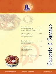 JB's menu 6