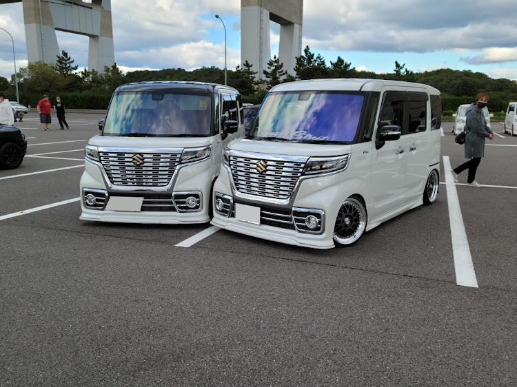 ワゴンRスティングレーの与島MT・久々の集まりだな〜・King of Street C.Cに関するカスタム事例の投稿画像19枚目