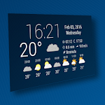 Cover Image of Baixar Widget Simples de Tempo e Clima 2.9.12 APK