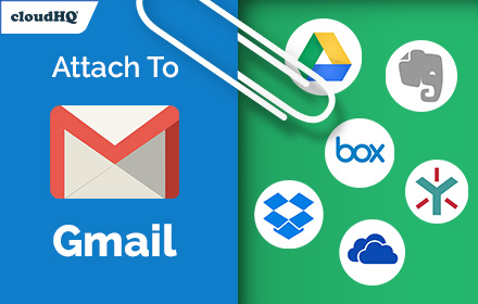 Share and attach files in Gmail™ by cloudHQ chrome extension