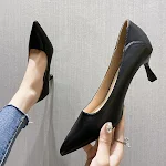 Black Heel Height 6cm