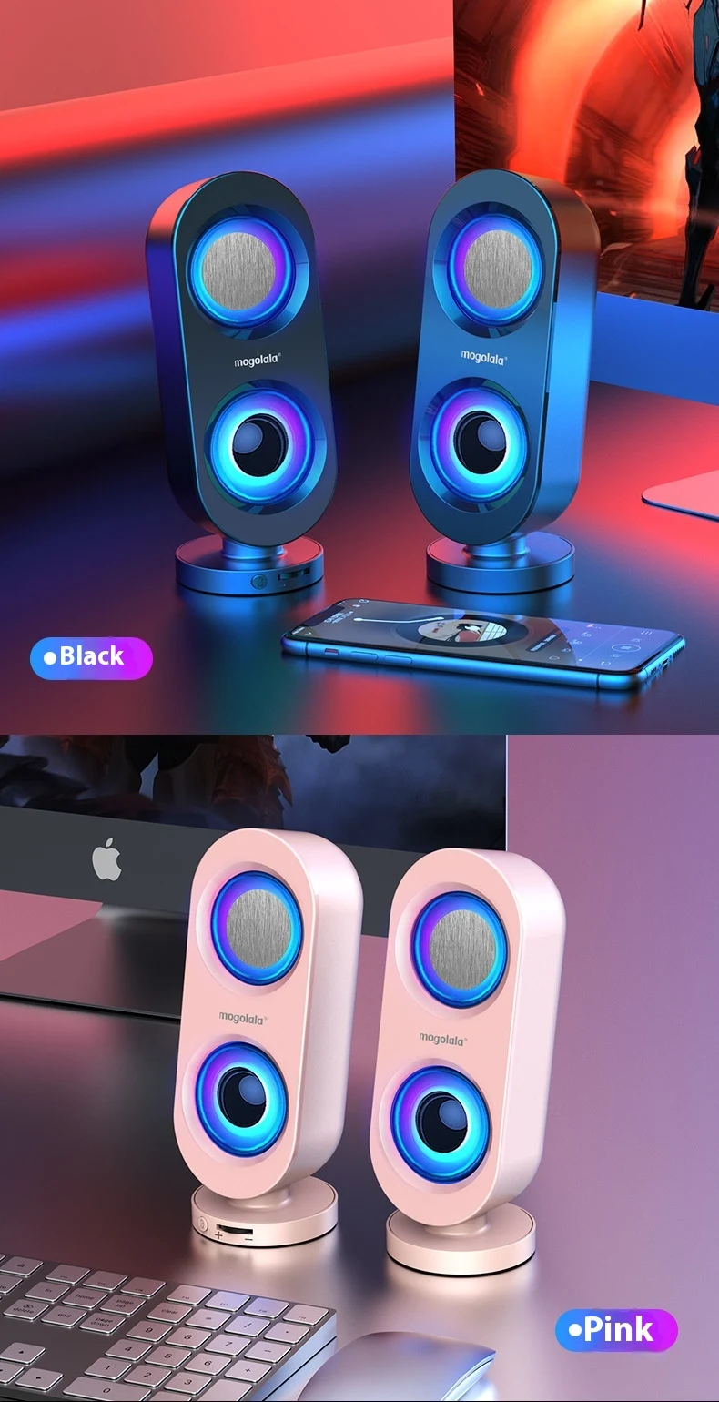 Title 4, Computer Audio Desktop Speaker Subwoofer Wired ...