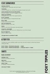 Fox In The Field menu 5