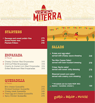 Miterra menu 1