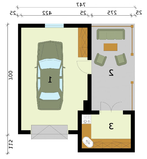 G290 - Rzut parteru