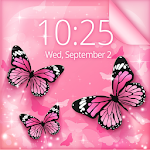 Cover Image of Download Pink Butterfly Live Wallpaper 4.1.3 APK