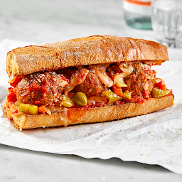 Nonna's Meatball Sandwich