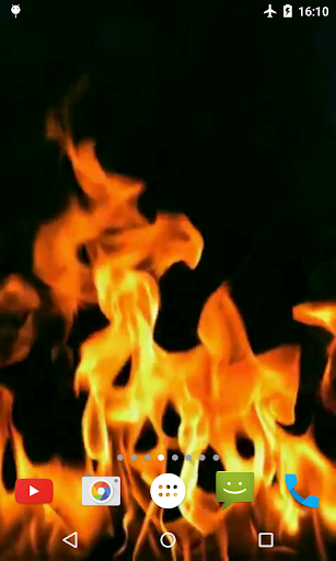 Screenshot Fire Video Live Wallpaper