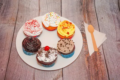 Sugar Free Assorted Cupcake [6 Pieces]