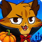 Cover Image of Baixar Castle Cats - RPG de herói ocioso 1.6.1 APK