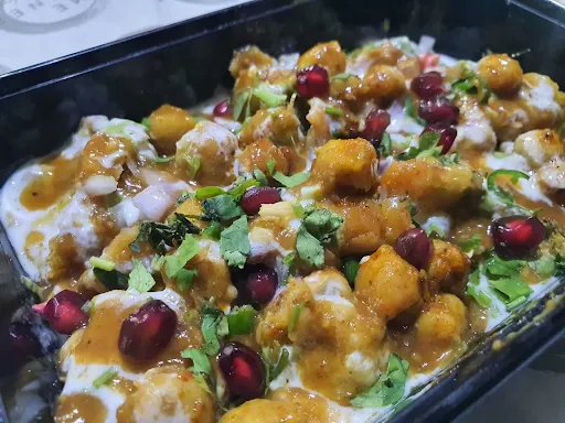 Chana Samosa Chaat