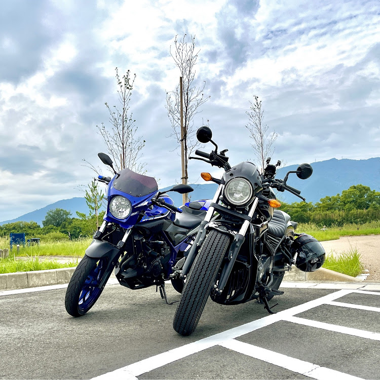 ニッシイさんが投稿したYAMAHA MT25・MT25・RG10J・Honda Rebel 250・Rebel250に関するカスタム事例の投稿画像9枚目